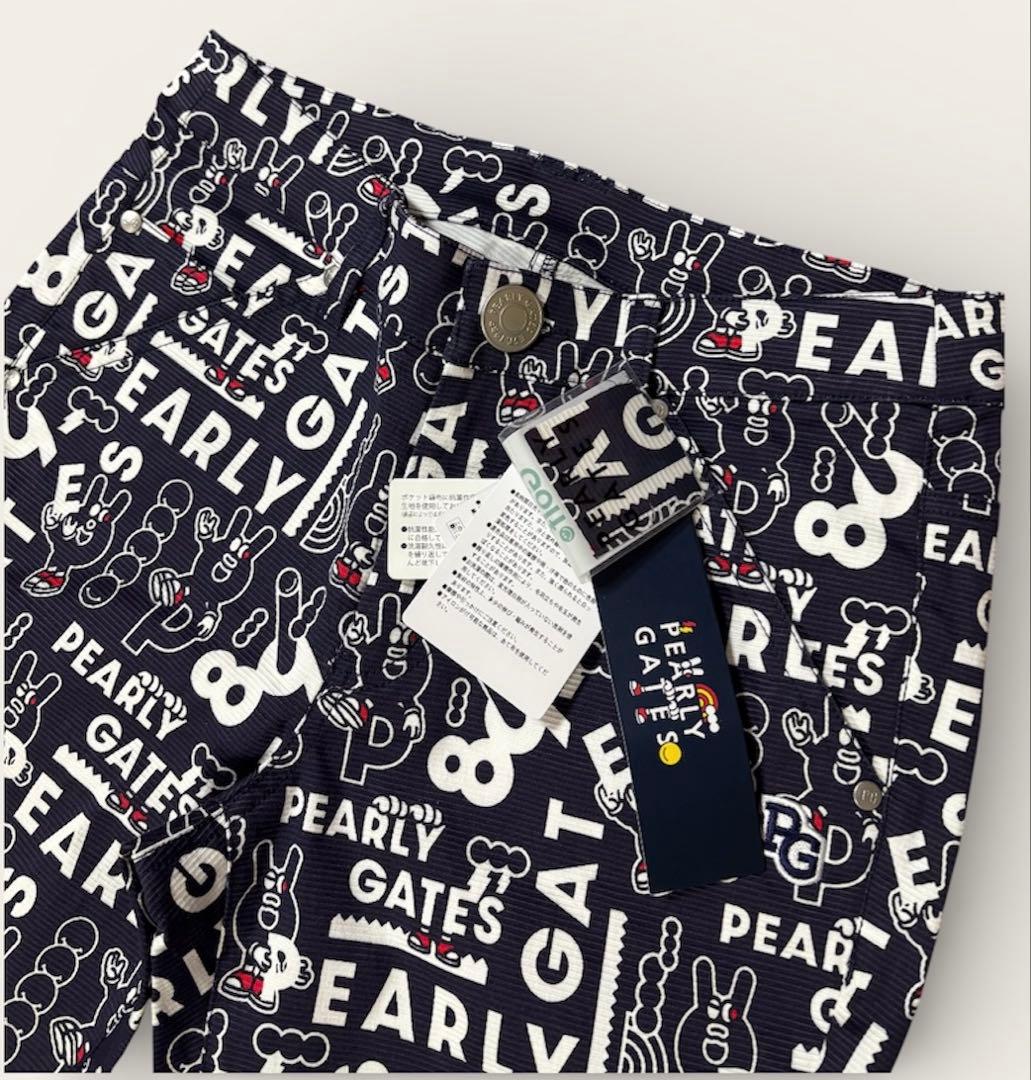 【新品未使用】PEARLY GATES レディースストレッチゴルフパンツ