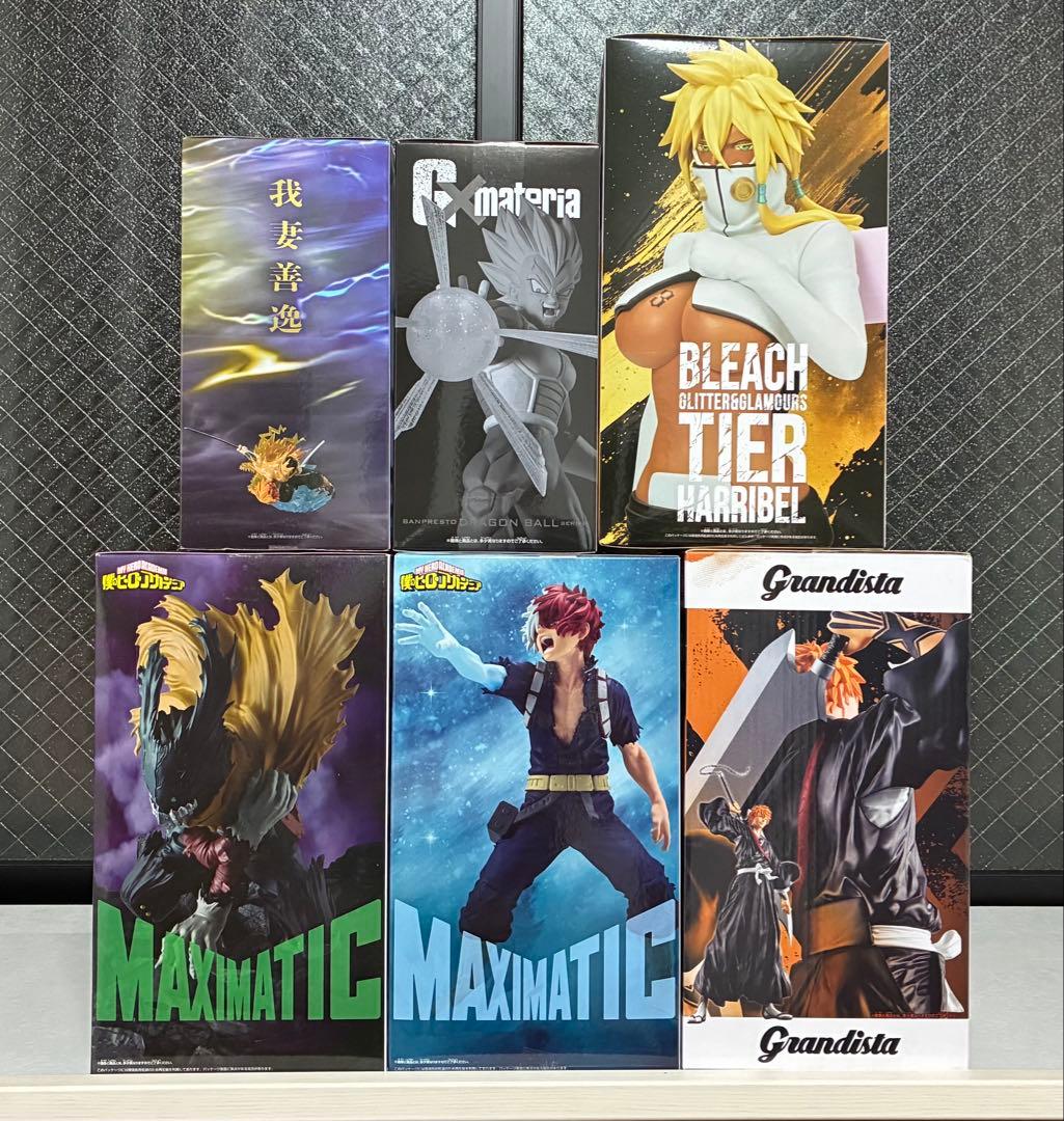 【人気アニメ フィギュア 6種6体セット】まとめ売り ：○：