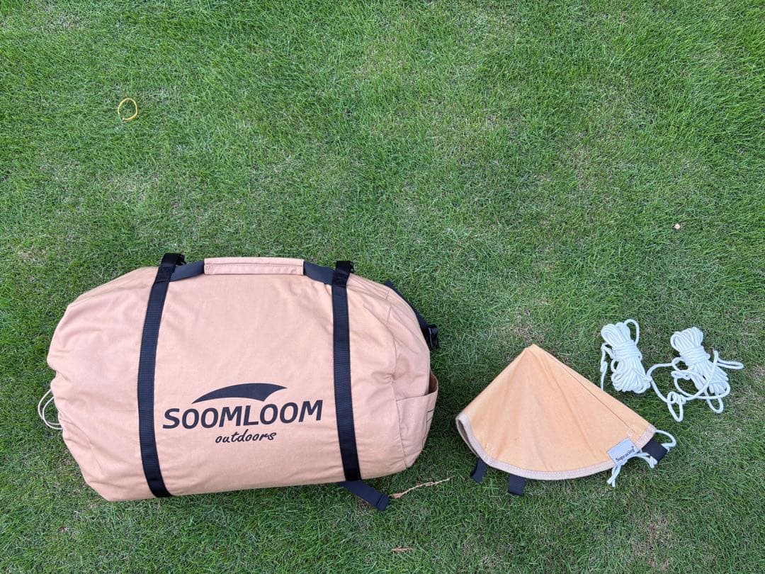 SoomloomタープAdranus 4.5x5.8 TC サーカスTC接続部品