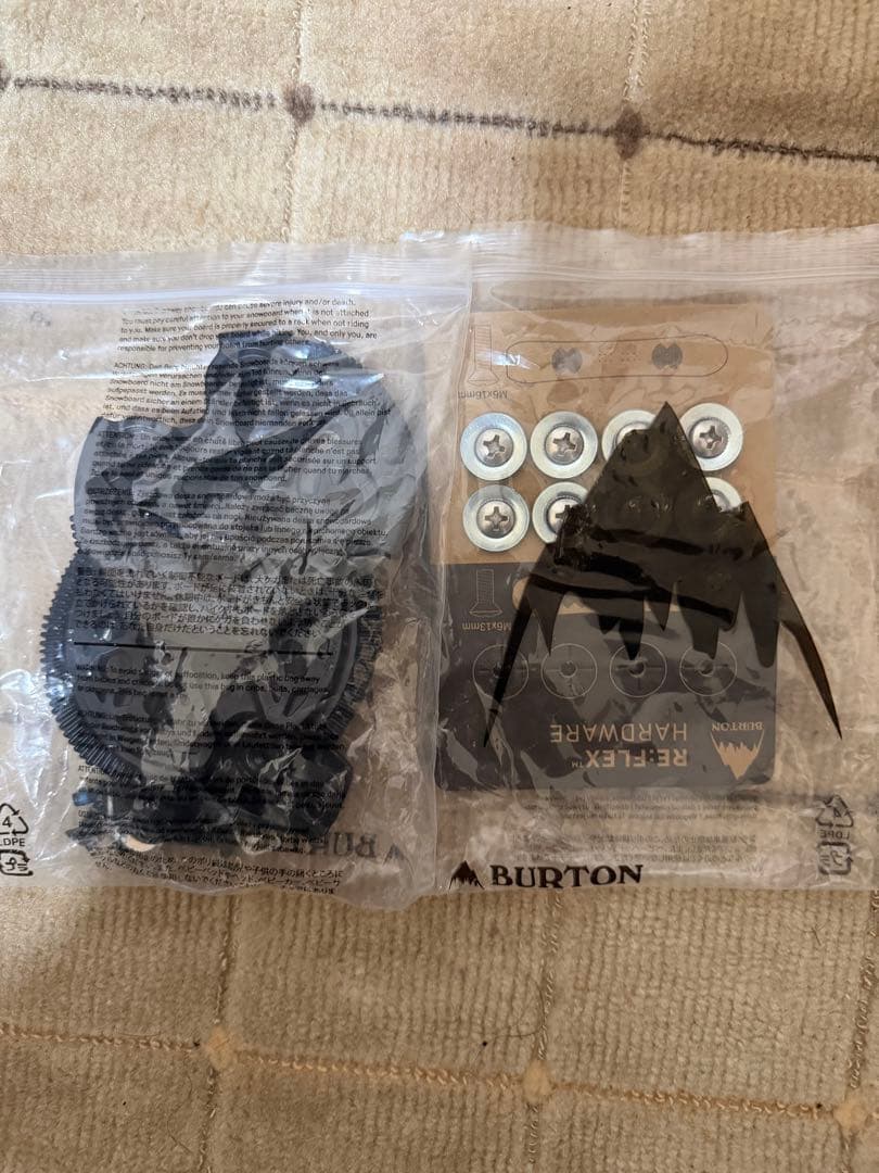 BURTON CARTELビンディング グレーアシッドウォッシュ　サイズM