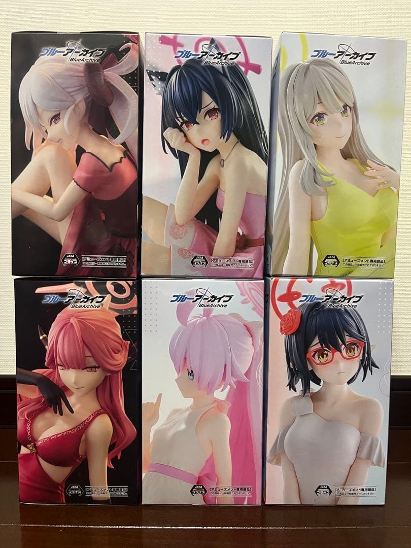 ブルーアーカイブ　フィギュア　6体セット