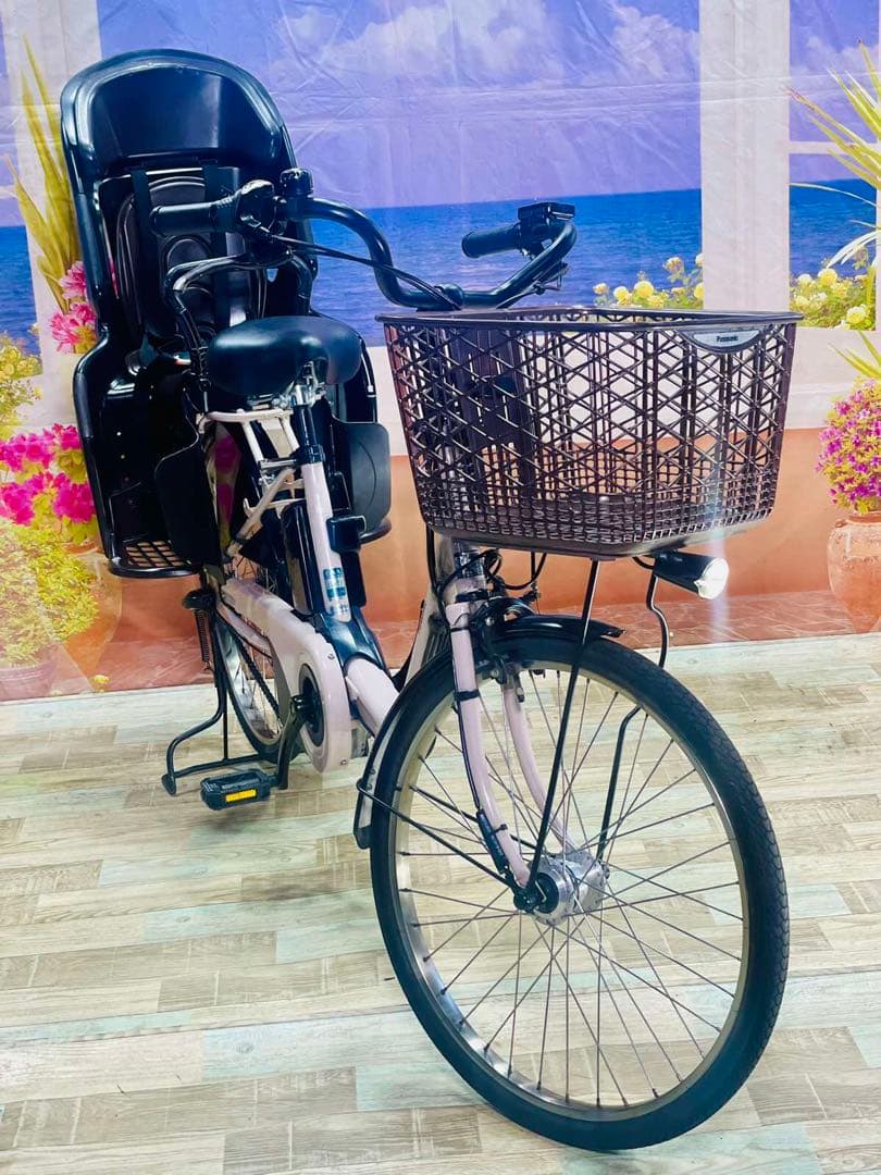 22インチ！ギュット⭐️12AHパナソニック子供乗せ電動アシスト自転車Y3118