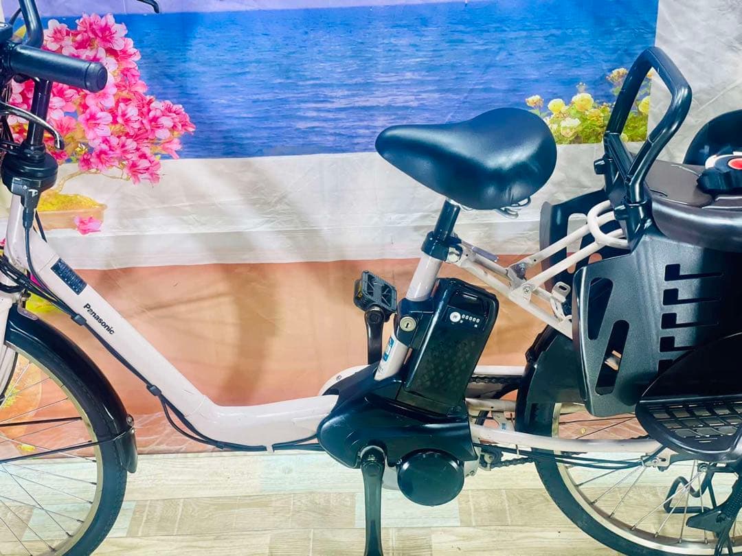 22インチ！ギュット⭐️12AHパナソニック子供乗せ電動アシスト自転車Y3118