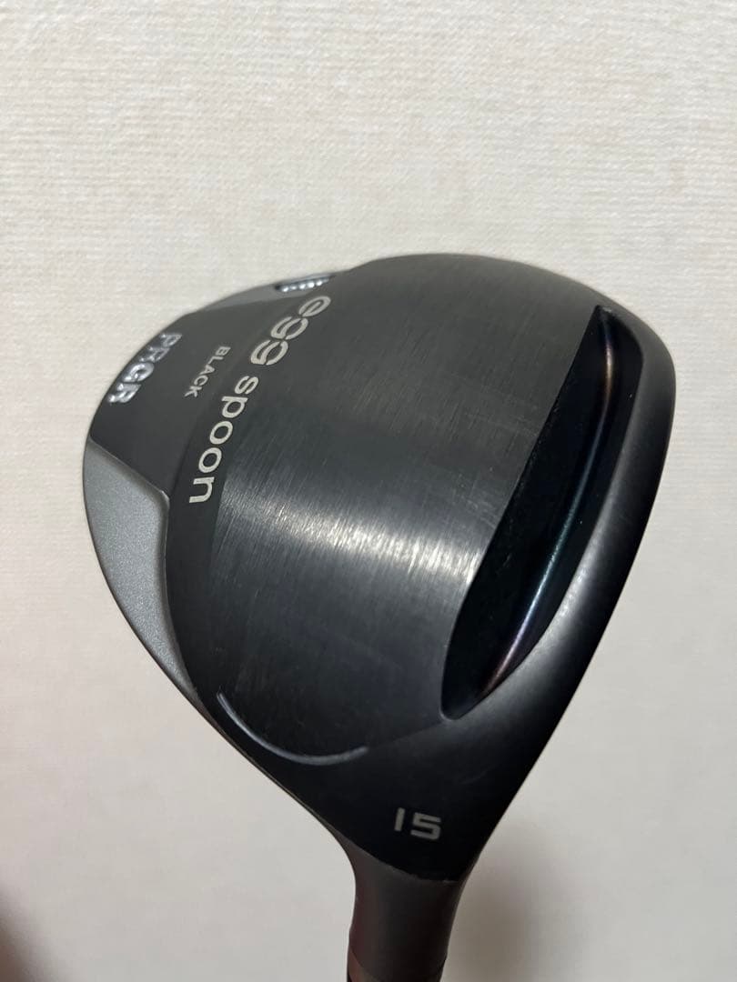 PRGR egg spoon BLACK 15° プロギア エッグ スプーン