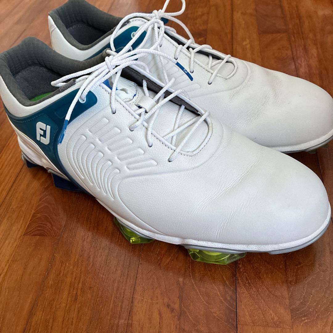 FootJoy ゴルフシューズ ホワイト/ブルー