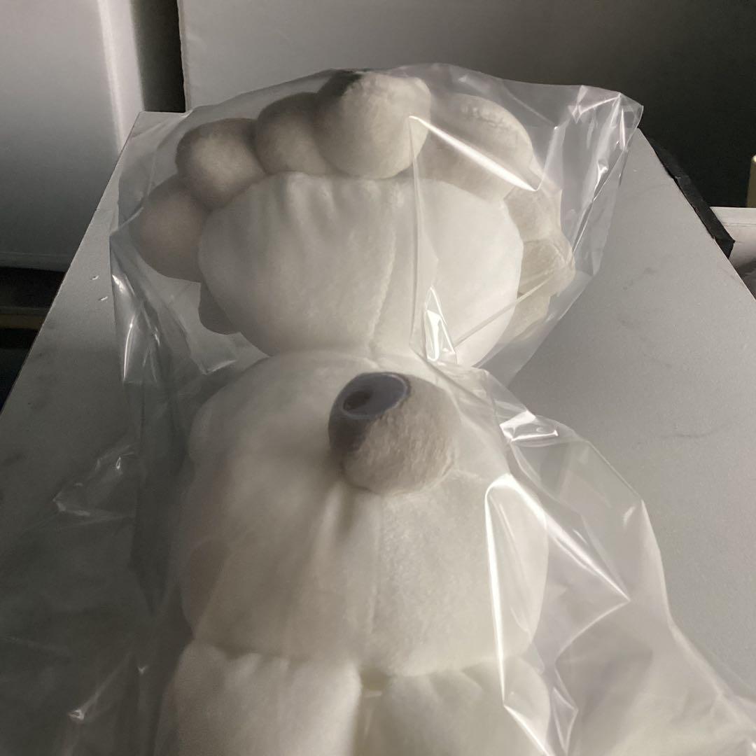 EXP 白ミャク新品　這型ぬいぐるみS