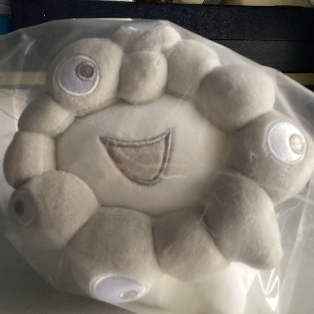 EXP 白ミャク新品　這型ぬいぐるみS