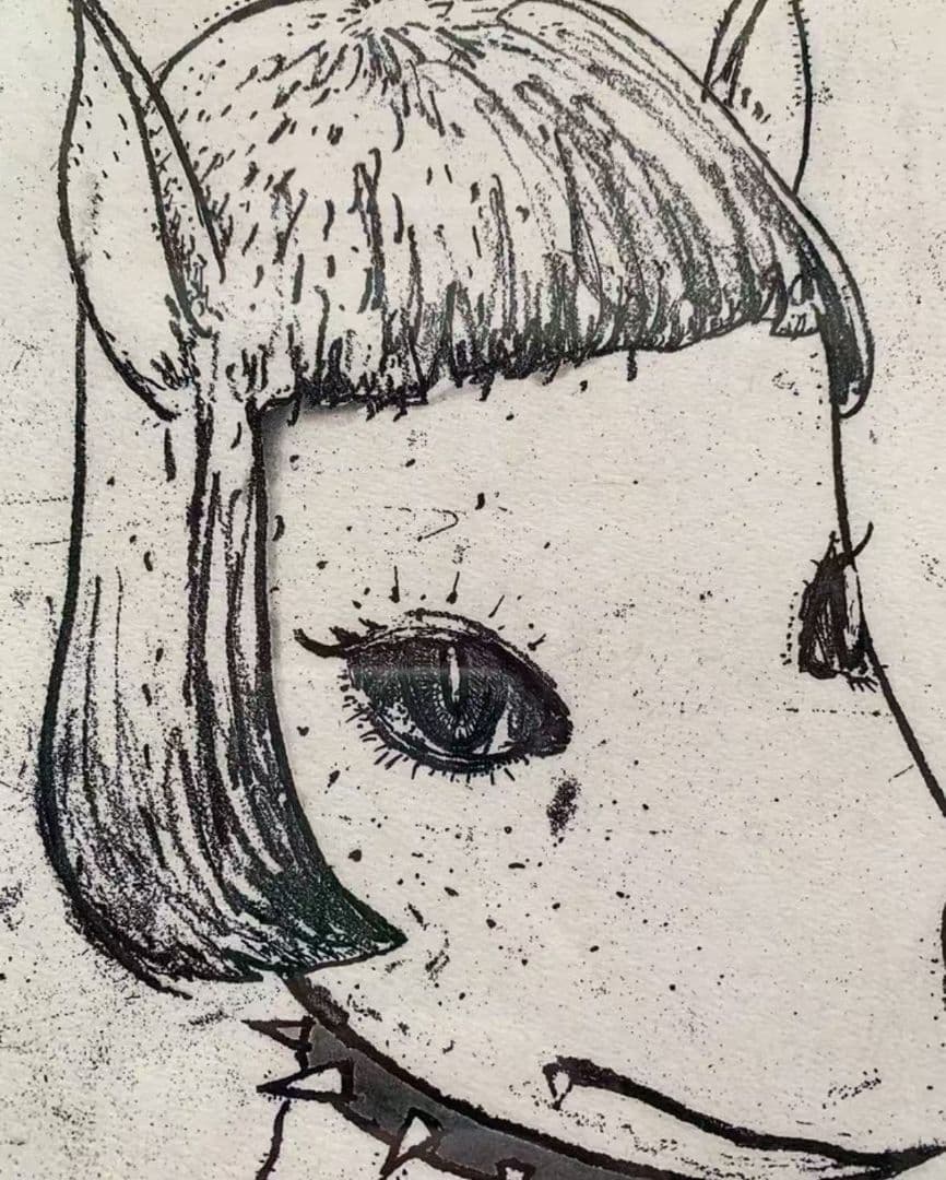 奈良美智 版画 【Spockie】