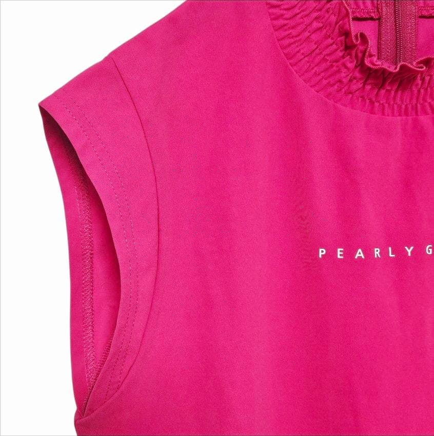 美品 PEARLY GATES レディース ノースリーブ 1(M) シャ－リング
