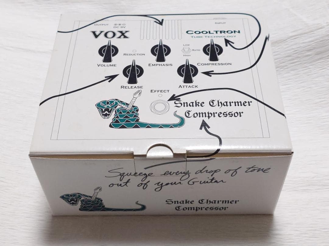 ギター VOX COOLTRON SNAKE CHARMER COMPRESSOR