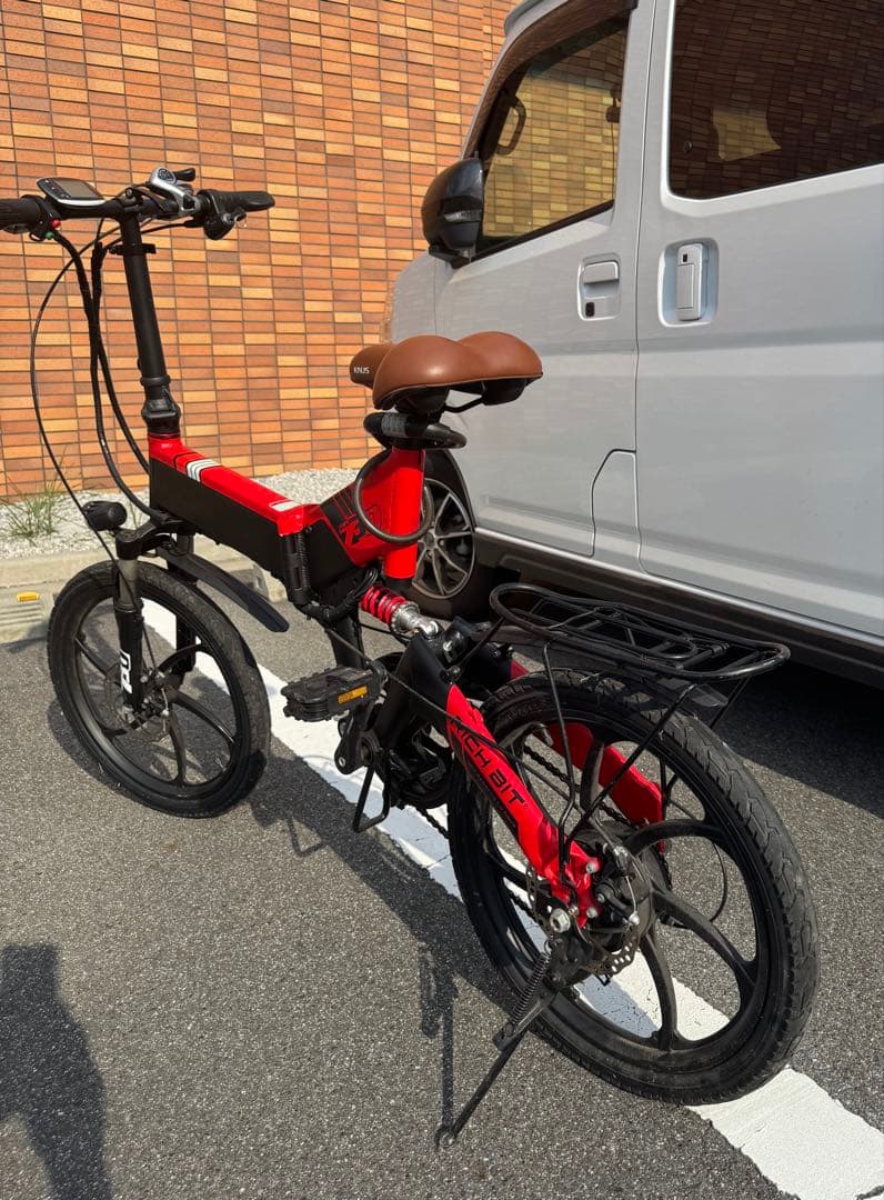 電動アシスト自転車 折りたたみ Wサス リッチビット
