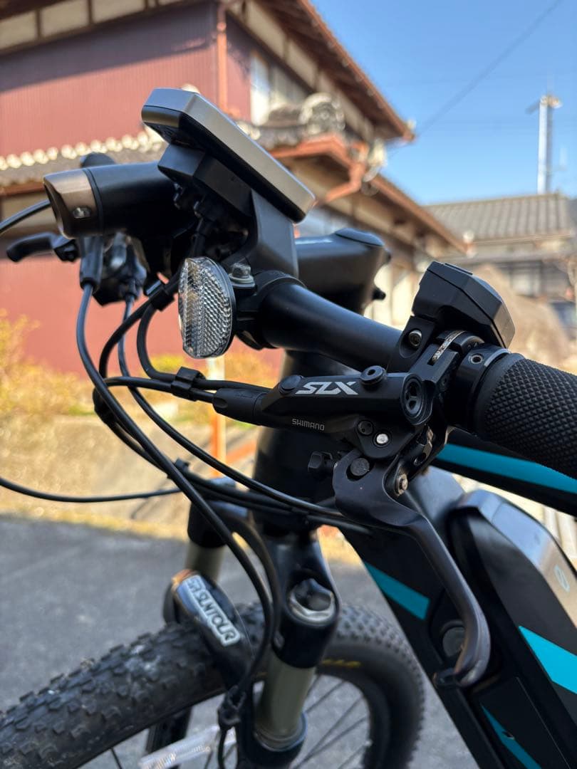 電動アシスト自転車 スポーツタイプ ブラック/ブルー
