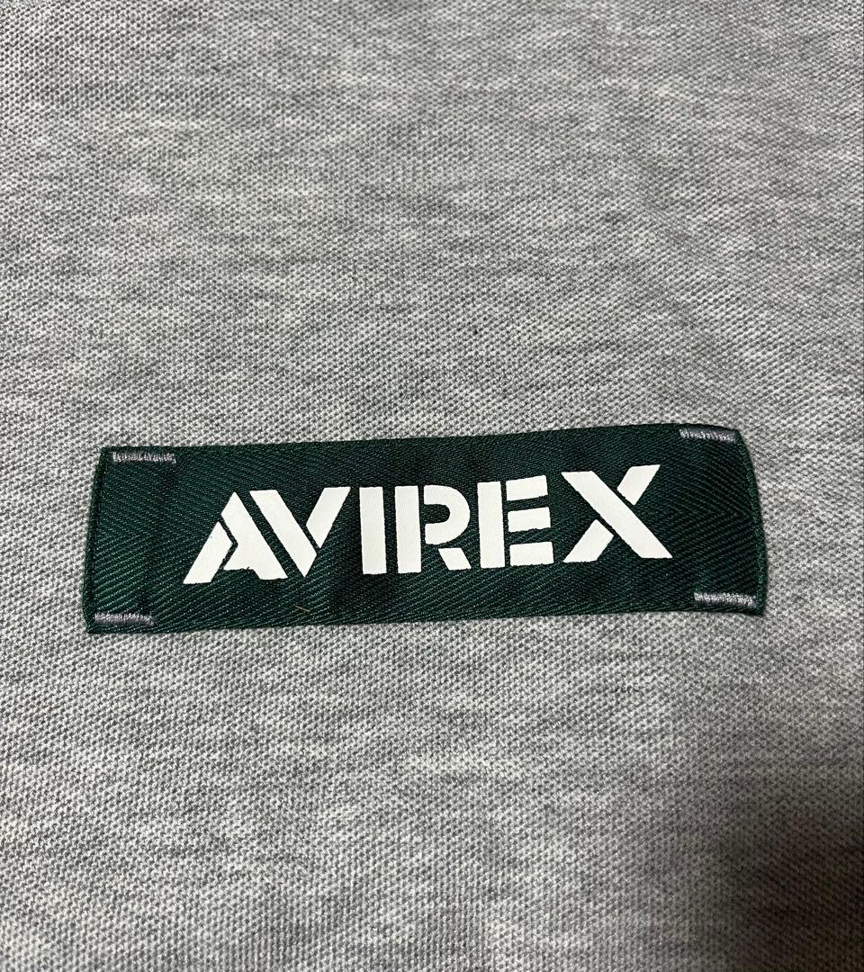 【新品未使用】AVIREX GOLF半袖 Lサイズ グレー
