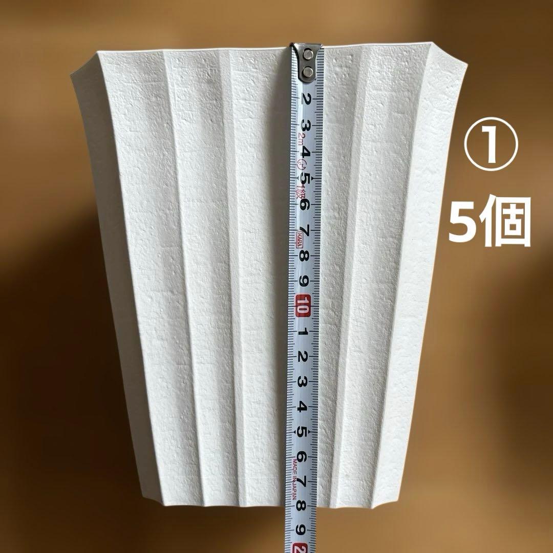 ✴︎フラワーベースピエガー・フラワーアレンジメント用花器・生花・鉢・4種類10個✴︎
