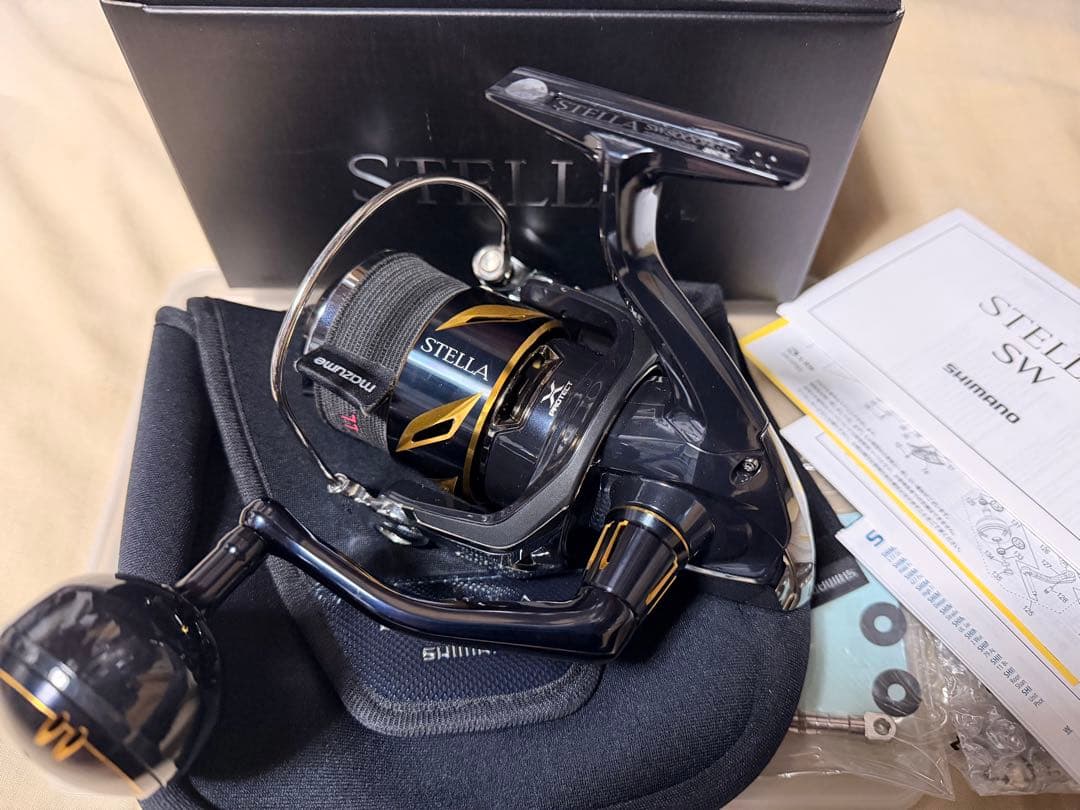【美品】使用1回 シマノ 19ステラSW 8000HG