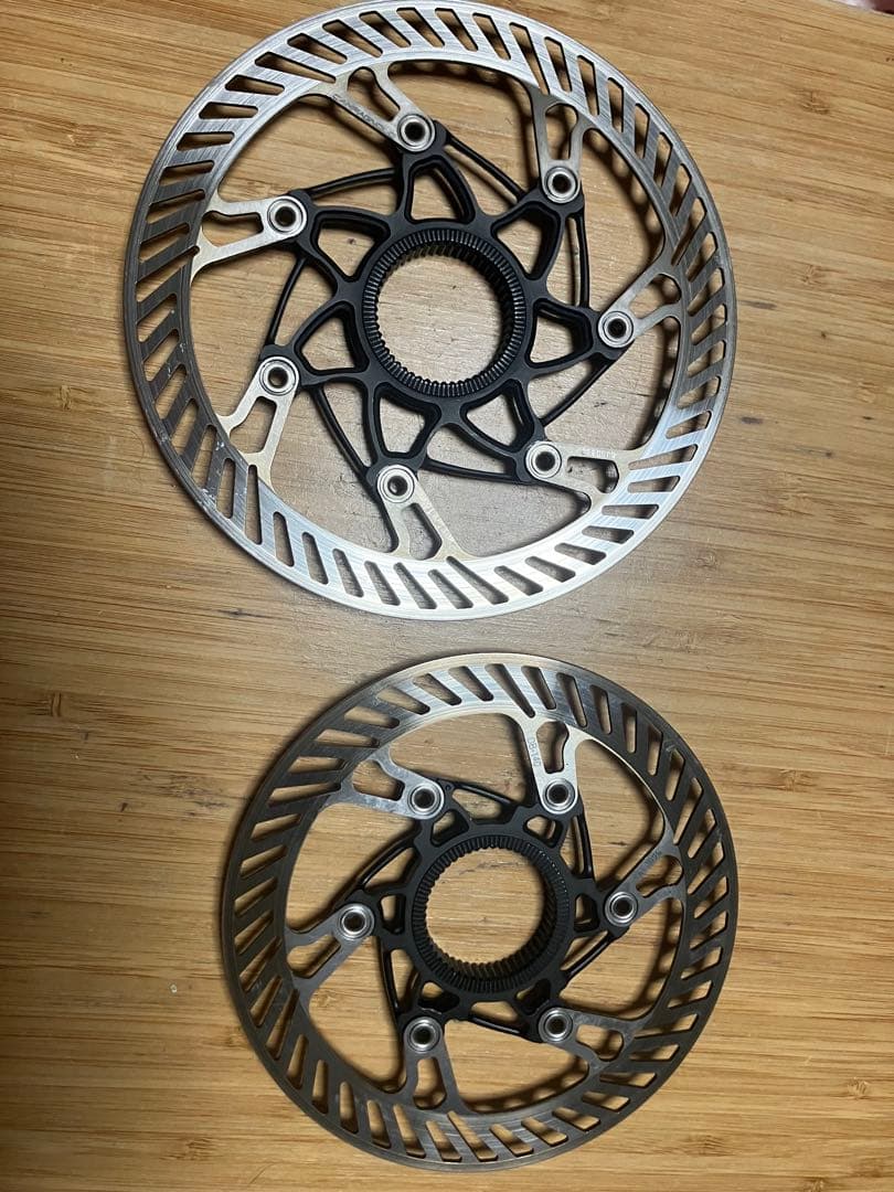 【ほぼ新品】Campagnolo ディスクローター 140mm160mm セット