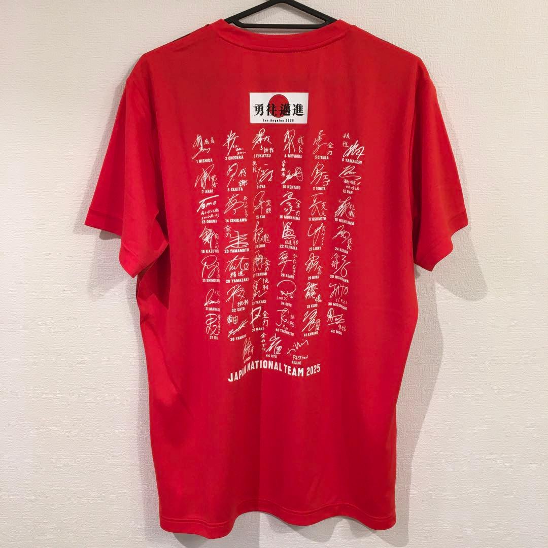 全日本男子バレーボール応援Tシャツ　サイン入り