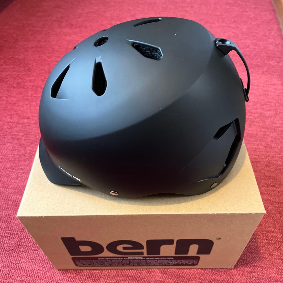 bern ヘルメット マットブラック XXL