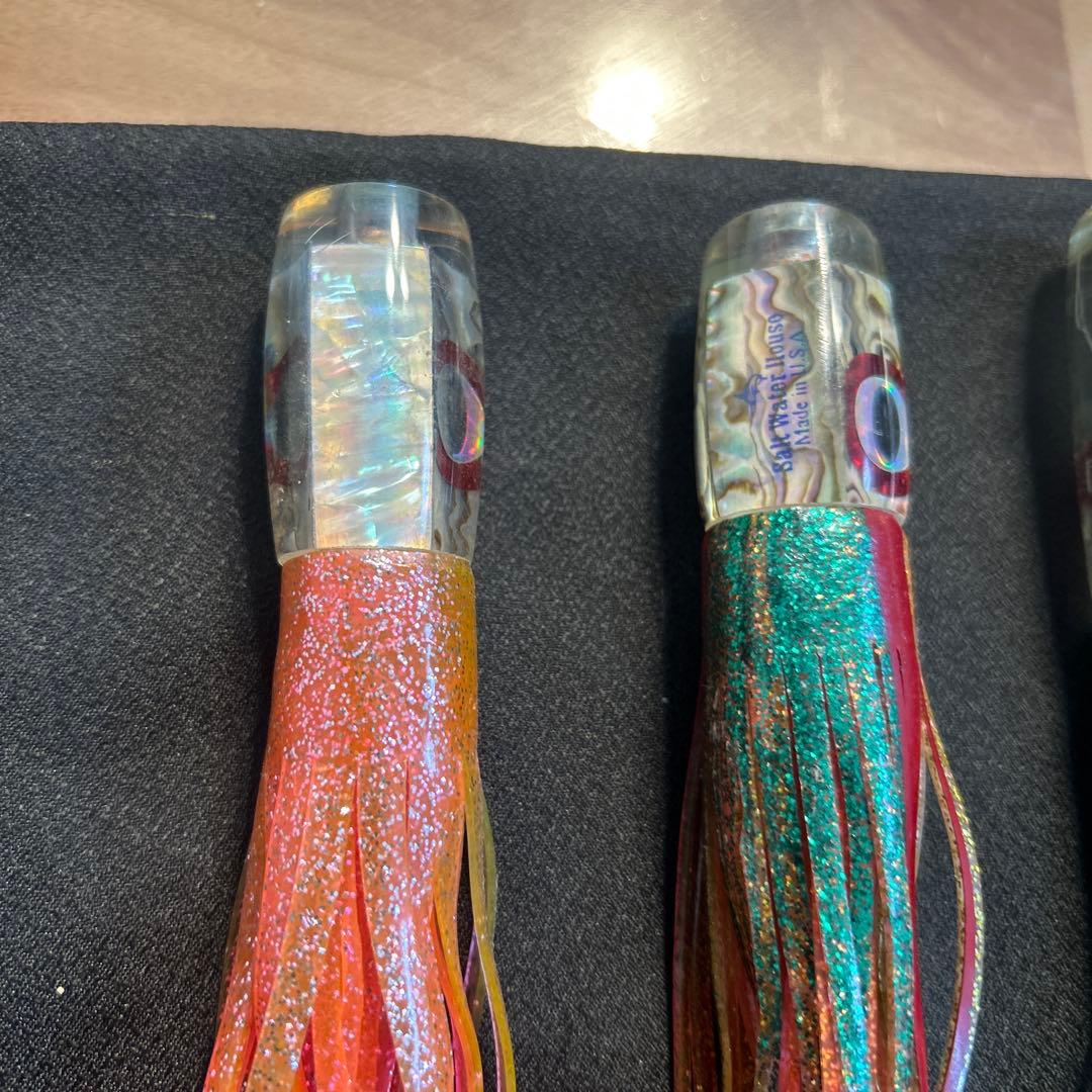 ソルトウォーターハウス　トローリングヘッド3個セット‼️