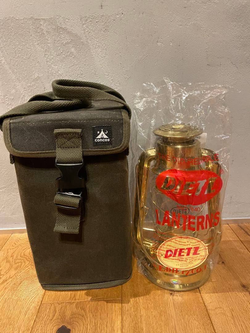 DIETZ76 BRASS 真鍮 デイツ 76ハリケーンランタン【収納ケース付き
