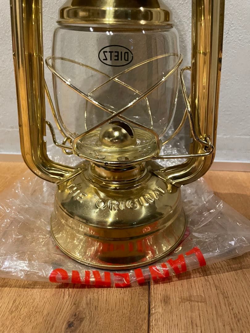 DIETZ76 BRASS 真鍮 デイツ 76ハリケーンランタン【収納ケース付き
