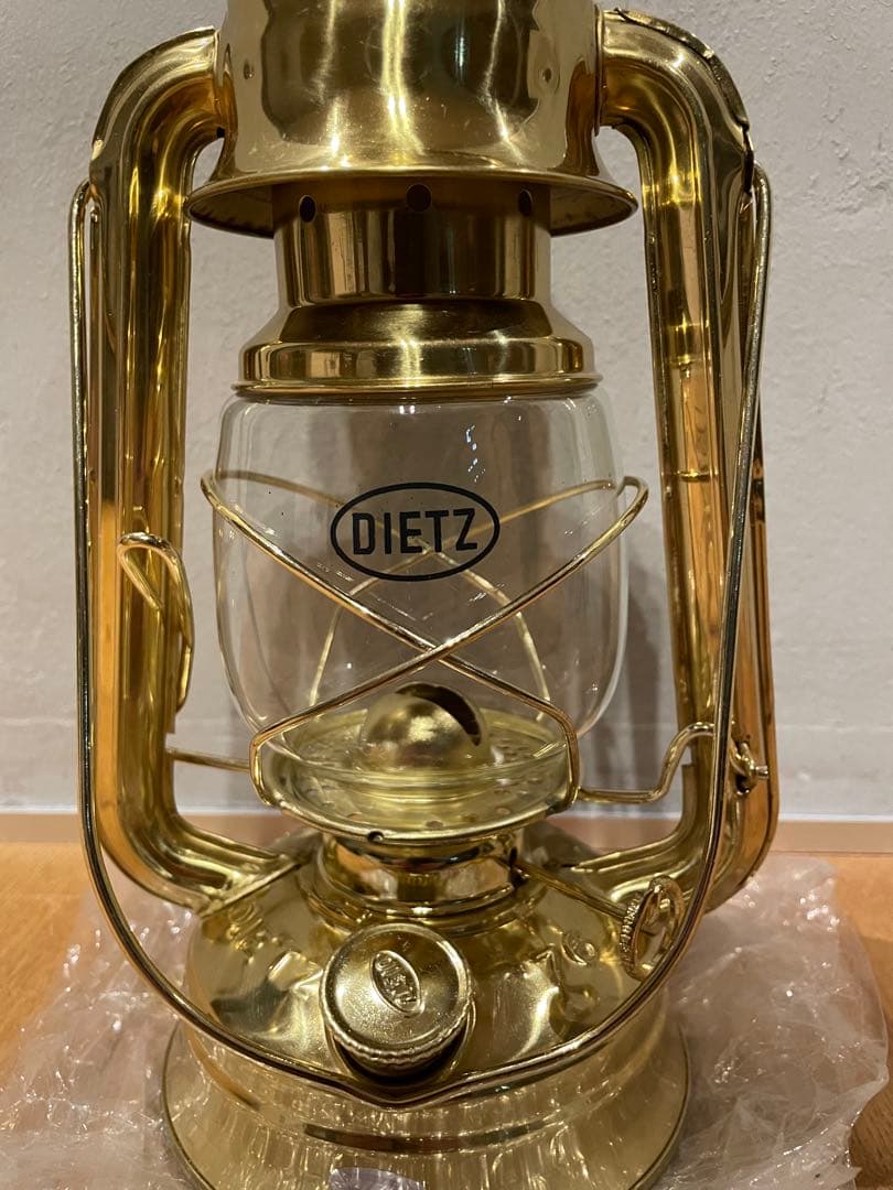 DIETZ76 BRASS 真鍮 デイツ 76ハリケーンランタン【収納ケース付き