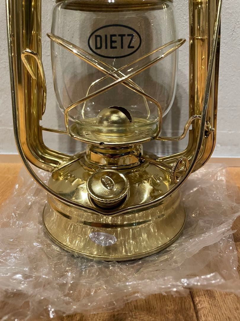 DIETZ76 BRASS 真鍮 デイツ 76ハリケーンランタン【収納ケース付き