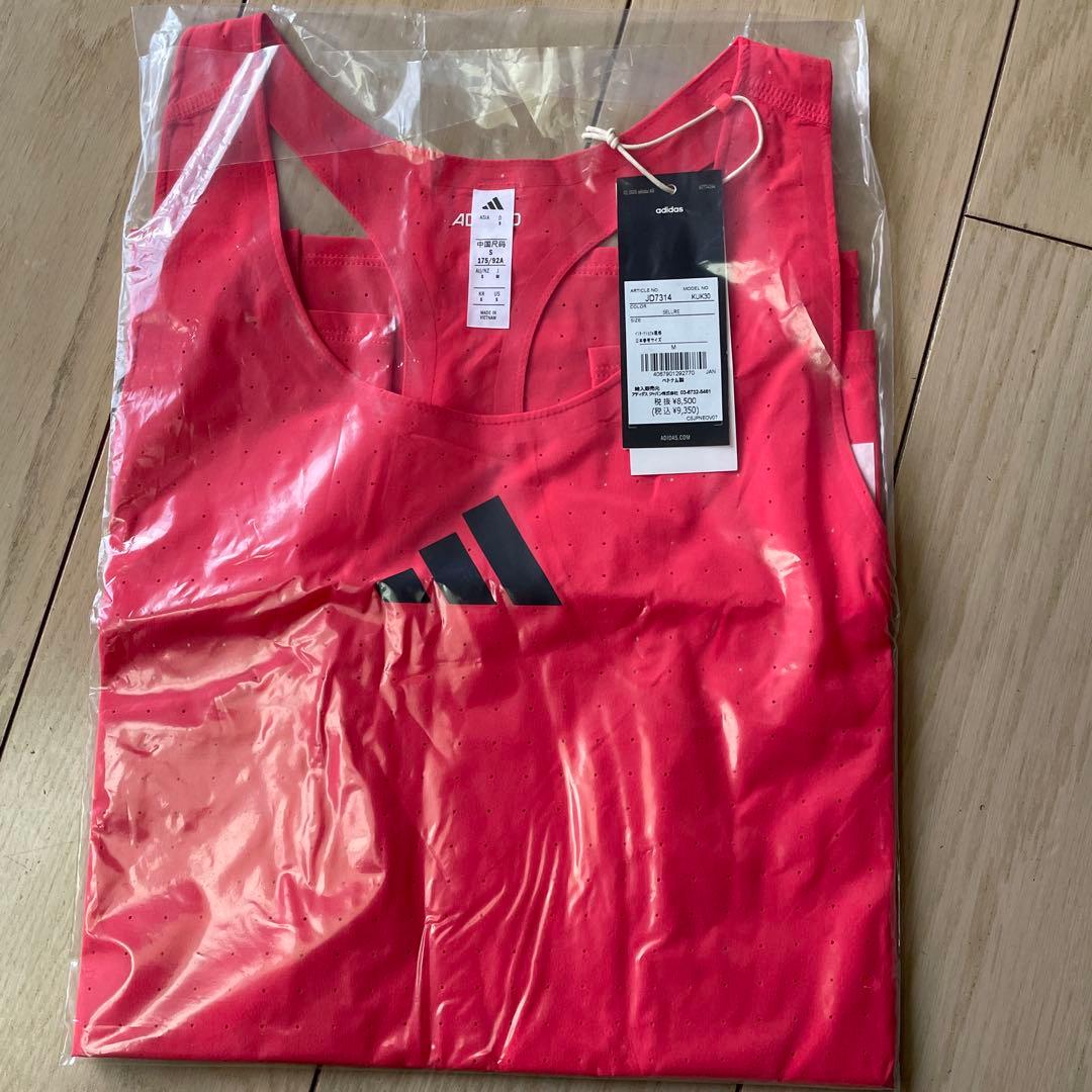 adizero シングレット サイズM adidas