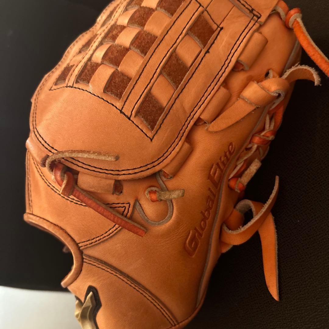 Mizuno Global Elite 硬式グローブ ブラウン
