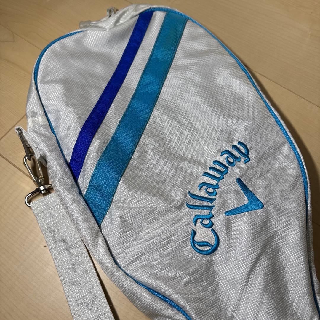 限定品　Callaway ANA ゴルフバッグ ボストンバッグ　白/青