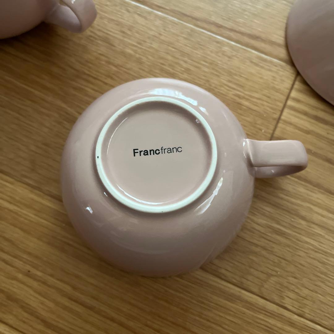 Franco franc くすみピンク 食器22点セット