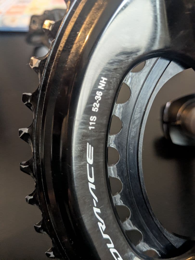 SHIMANO DURA-ACE クランクセット 52-36 167.5mm