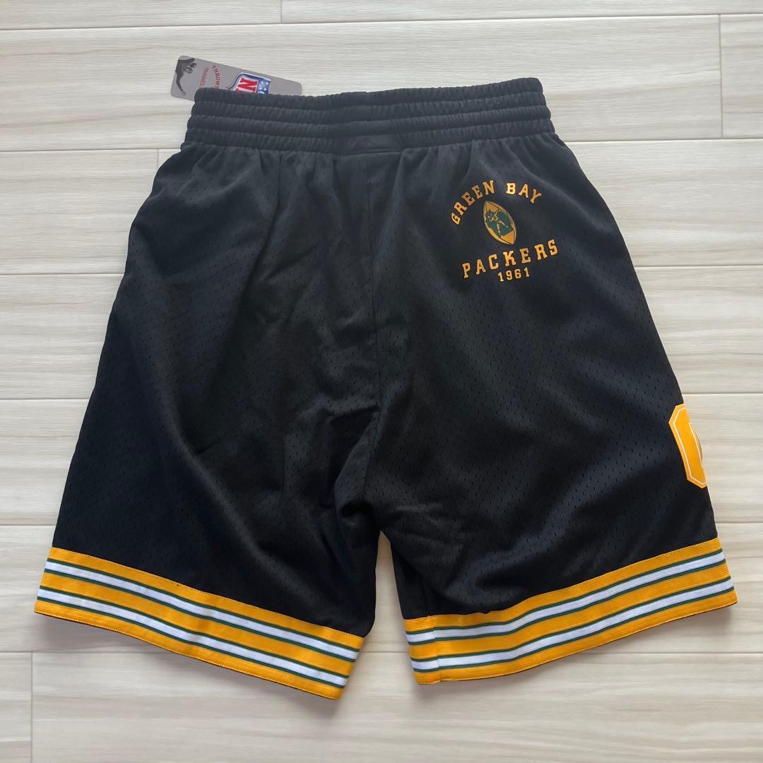 【新品】 NFL グリーンベイ・パッカーズ　アメフト　ハーフパンツ　バスパン