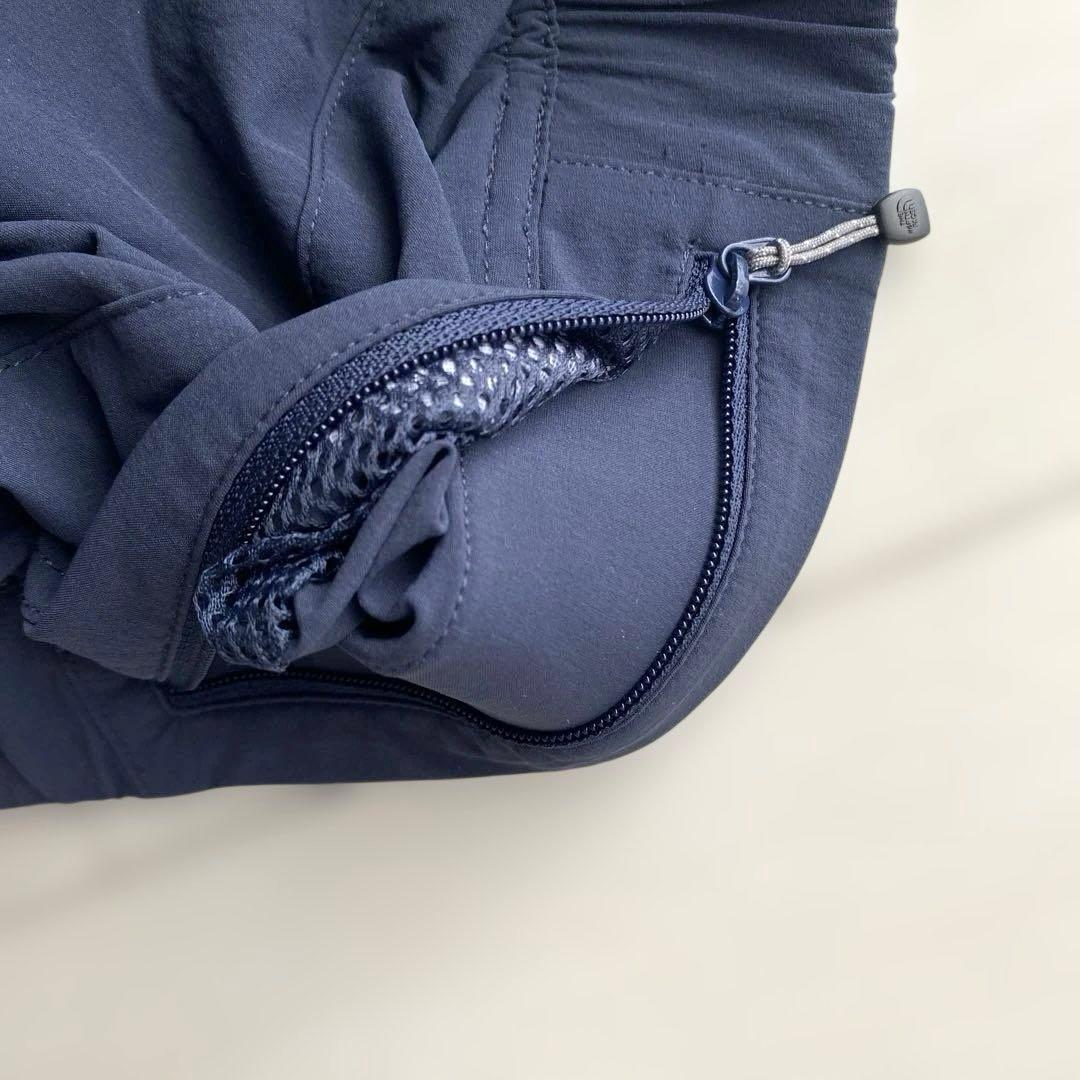 ☆THE NORTH FACE☆速乾ナイロンレディースパンツ　ネイビー　Lサイズ