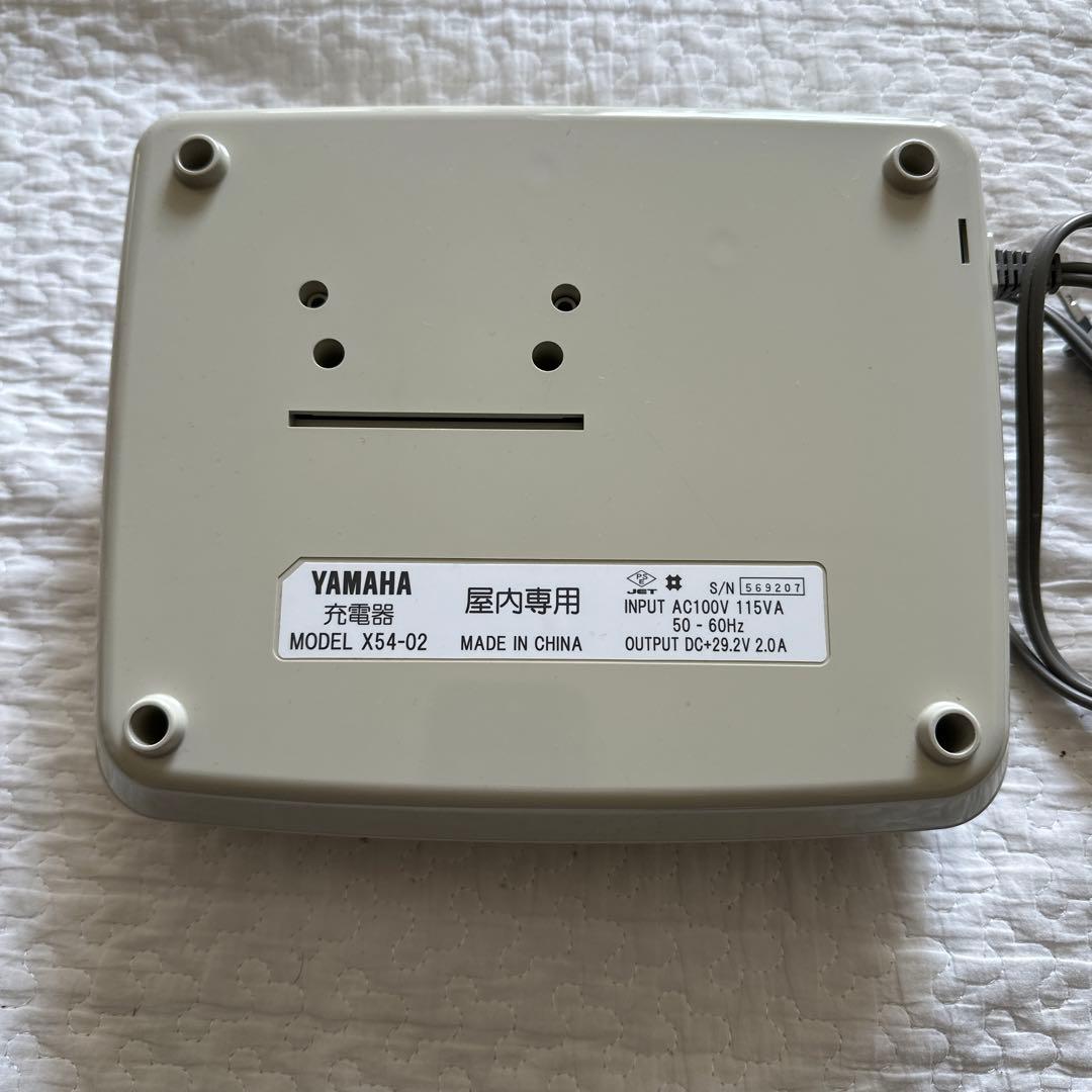 YAMAHA リチウムイオンバッテリーと充電器