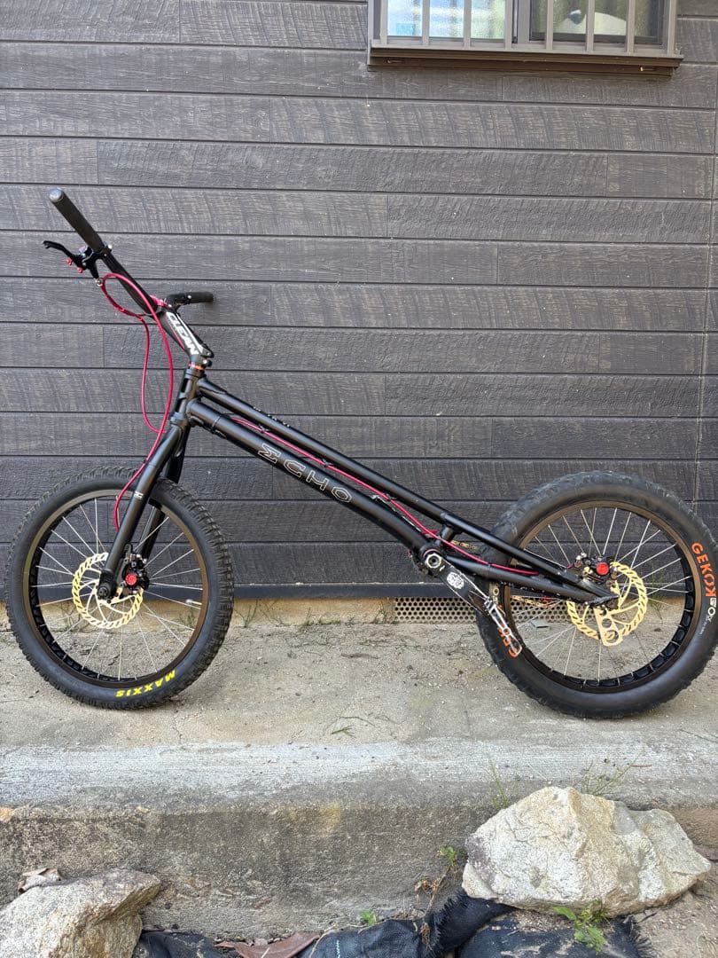 ECHO トライアル自転車　HOPEブレーキ付き　パーツおまけ付き