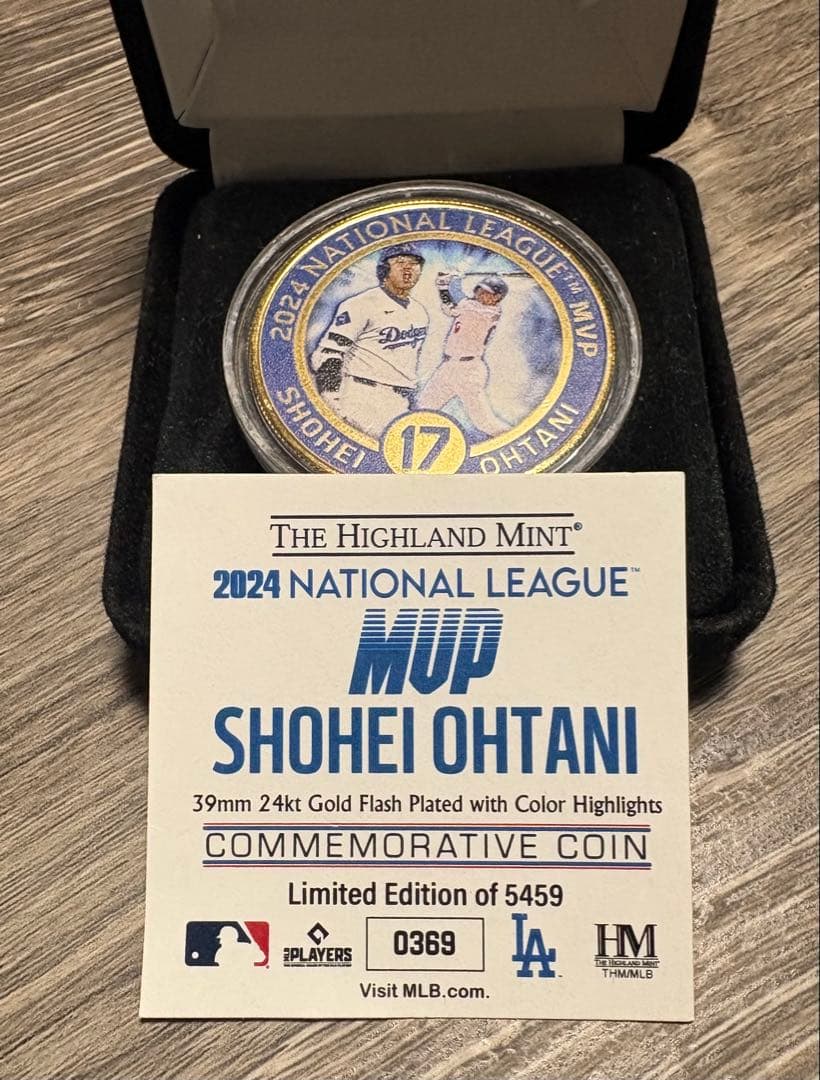 大谷翔平 2024年MVP記念