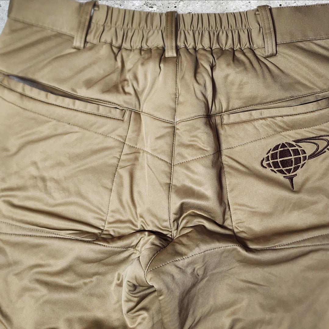 【良品】BEAMSGOLF ビームスゴルフ パデッドパンツ 中綿 カーキ M