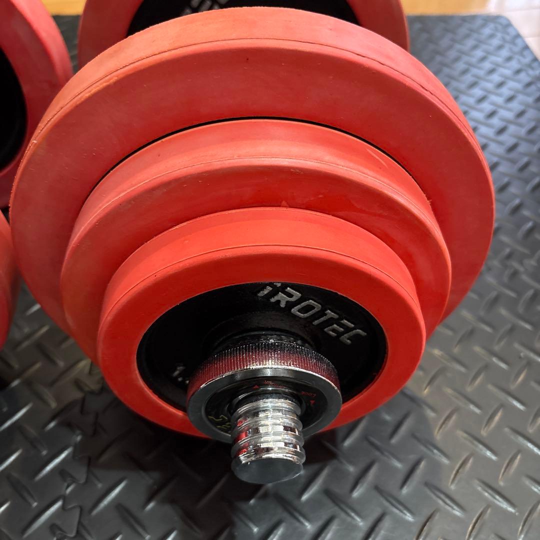 白煙親父① IROTEC ダンベル 20kg✖️2 計40kg