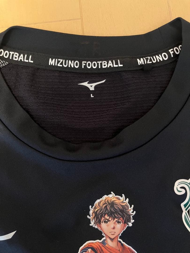 愛媛FC 支給品　長袖シャツ アオアシ