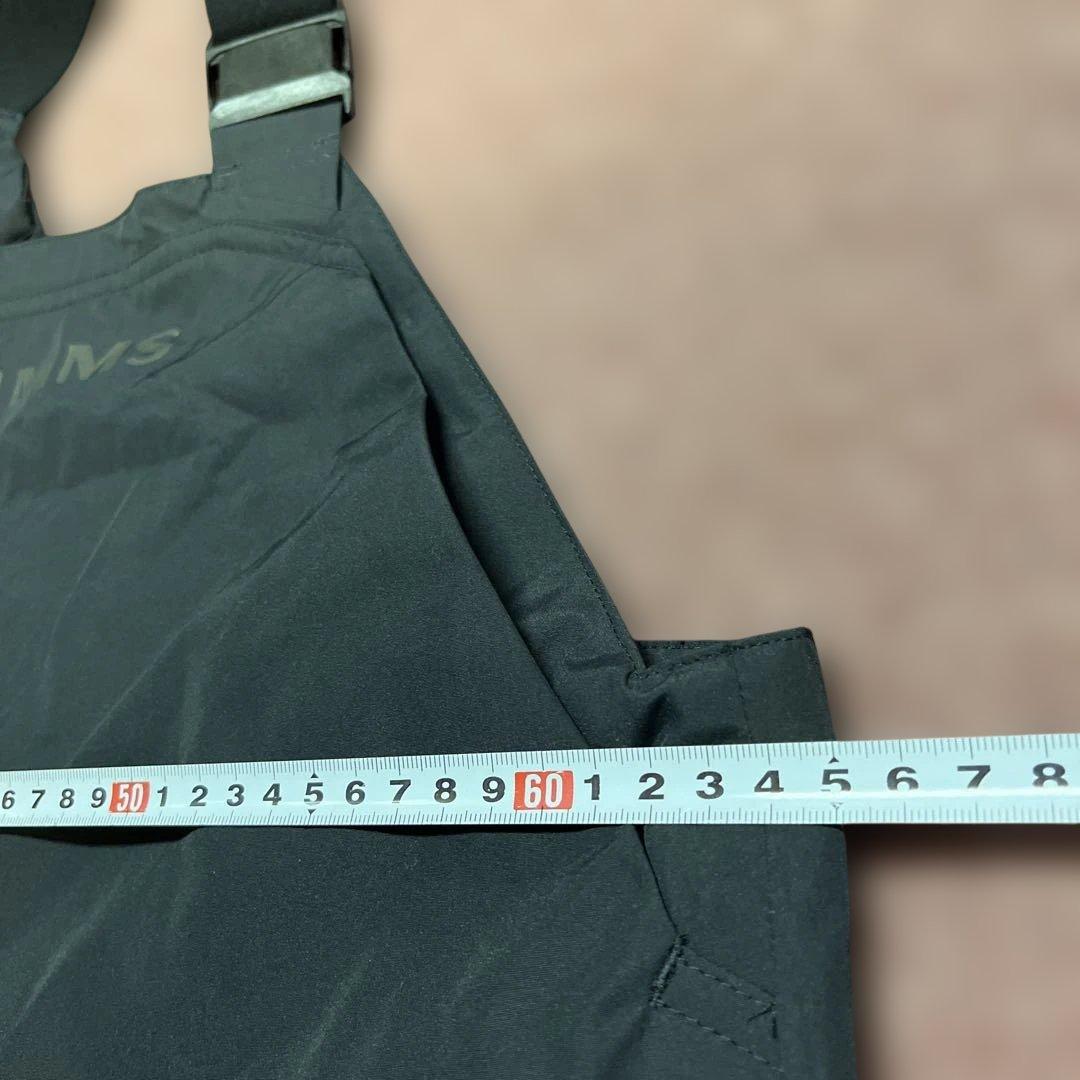 SIMMS ビブ　ダークグレー フィッシングパンツ　大きいサイズ　3L
