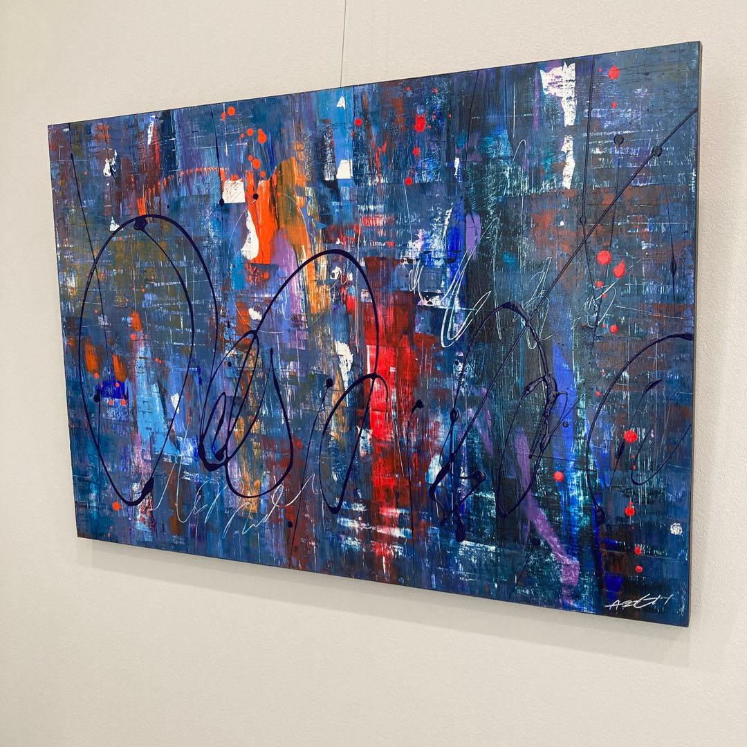 抽象画 アート パネル クール モダン 絵画 インテリア 現代アート 原画