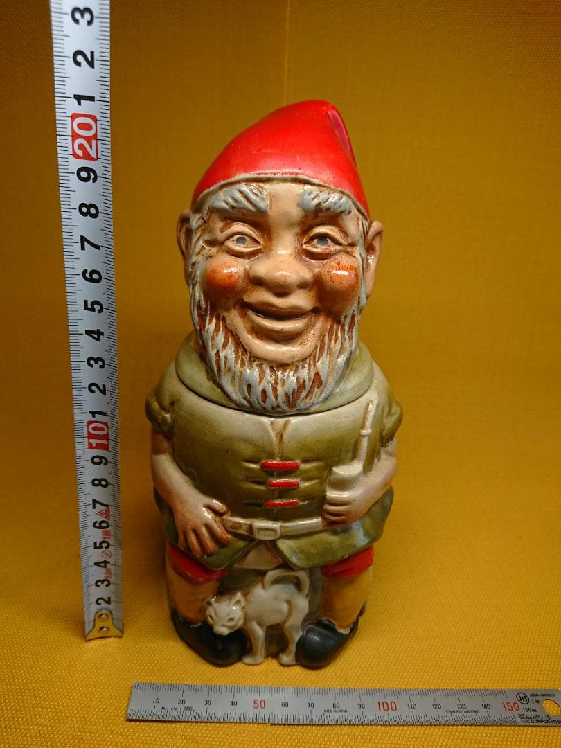 【美品】西ドイツ　人形　陶器　置物　インテリア　工芸品　美術品　A1059