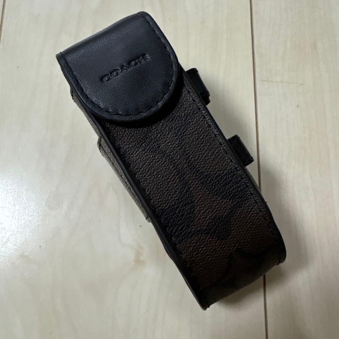 coachゴルフボールケース　ブラウン人気カラー　値下げ
