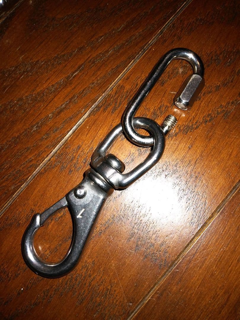 ステンレスチェーン　フックセット