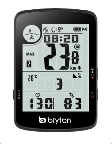 ブライトン Rider17E GPS サイクリングコンピューター