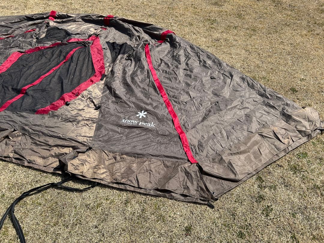 スノーピーク リビングシェルS TP-240 シールドルーフ グランドシート付き
