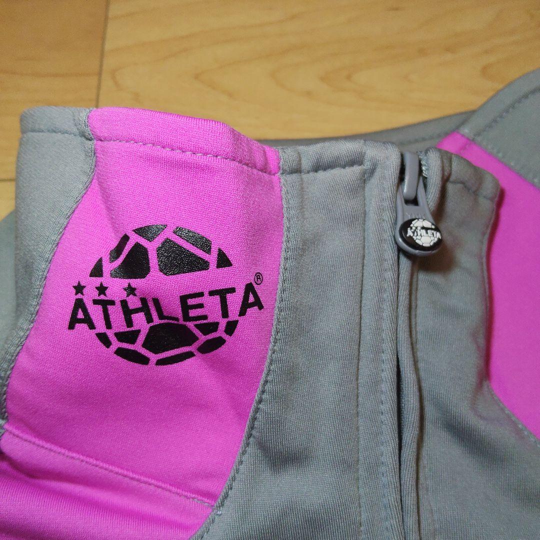 上下M 美品【ATHLETA】アスレタ セットアップ トレーニングウェアパンツ