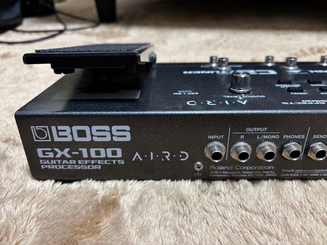BOSS GX-100 エフェクターボード