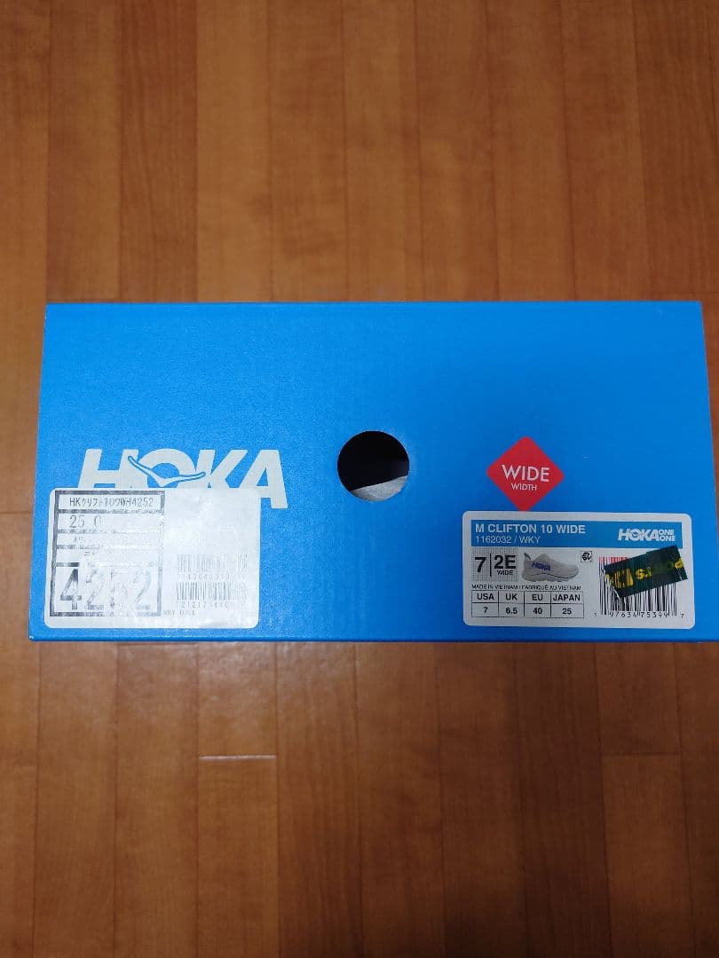HOKA M CLIFTON10 WIDE 25cm 新品